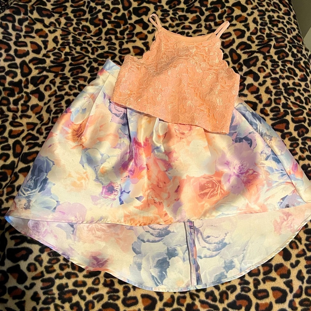 Two piece formal dress